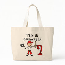 Stick Pirate 2nd Birthday Canvas Bags