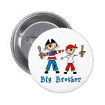 Stick Pirates Big Brother Pin