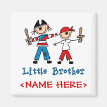 Stick Pirates Little Brother Refrigerator Magnet