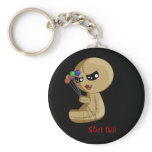 Stick this! keychains