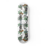 Stick up Gansta 'leafs' Bullet holes of passion. skateboards