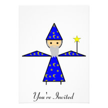 Stick Wizard Personalised Announcement