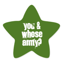 Sticker 20-Pack: Army
