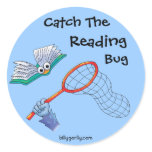Sticker-Catch The Reading Bug