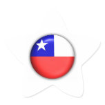 Sticker Chile Estrella 3