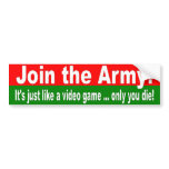 STICKER join army Bumper Sticker