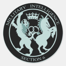 Sticker Military Intelligence Section 6