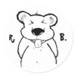 Sticker - Rude Bear