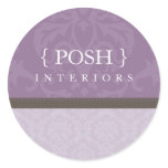 STICKER SEAL :: divinely damask 5B