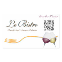 Sticker Template Fine Dining French