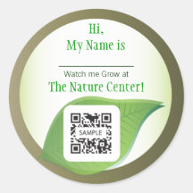 Sticker Template Nature Centre
