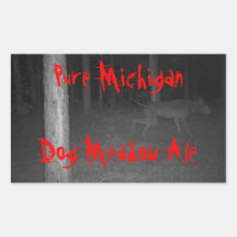 STICKERS Homebrewing Beer Wild Dog Pure Michigan