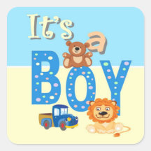 Stickers - It's A Boy Toys