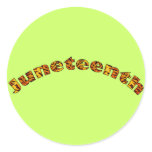 Stickers: Juneteenth