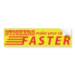Stickers Make Your Car Go Faster Sticker bumper stickers