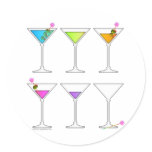 Stickers - Martinis Going, Going, GONE