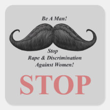 Stickers, Stop Rape & Discrimination Against Women