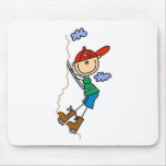 StickFigure Mountain Climbing Mousepad