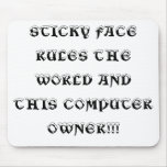 STICKY FACE mousepads