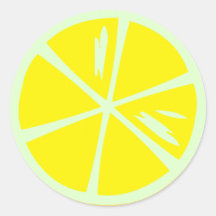 Sticky Lemon Sticker