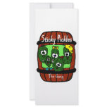 Sticky Pickles rack cards