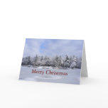 Sticky Snow 34 Christmas ~ card