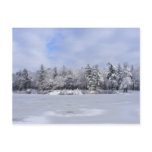Sticky Snow 34 ~ postcard