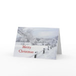 Sticky Snow 7 Christmas ~ card