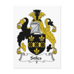 Stiles Family Crest postcards
