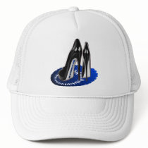 Stiletto Art - Black and Blue