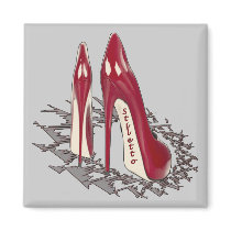 Stiletto Art - Shoe Fetish - Burgundy