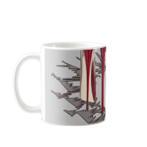 Stiletto Art - Shoe Fetish - Burgundy Coffee Mug