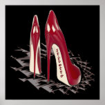 Stiletto Art - Shoe Fetish - Burgundy