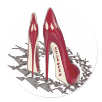 Stiletto Art - Shoe Fetish - Burgundy