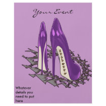 Stiletto Art - Shoe Fetish - Purple