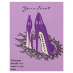 Stiletto Art - Shoe Fetish - Purple flyers