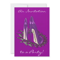 Stiletto Art - Shoe Fetish - Purple