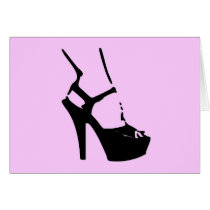 Stiletto Greeting Cards
