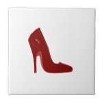 Stiletto Heel Right Side Red The MUSEUM Zazzle tiles