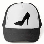 stiletto high heeled shoe icon hats