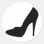 stiletto high heeled shoe icon sticker