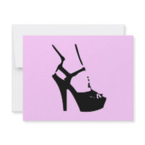 Stiletto Personalized Invitation