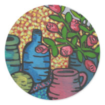 Still 1 round stickers