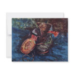 Still A Pair Of Shoes By Vincent Van Gogh invitations