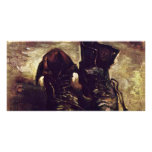 Still A Pair Of Shoes By Vincent Van Gogh photo cards