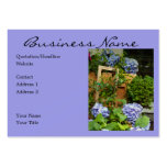 Still Life Blue Hydrangeas Business Card Templates
