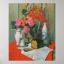 Still life by Felix Vallotton Print