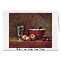 Still Life By Jean-Baptiste Simeon Chardin cards