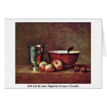 Still Life By Jean-Baptiste Simeon Chardin Greeting Cards