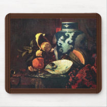 Still Life By Kalf Willem (Best Quality) Mouse Pad